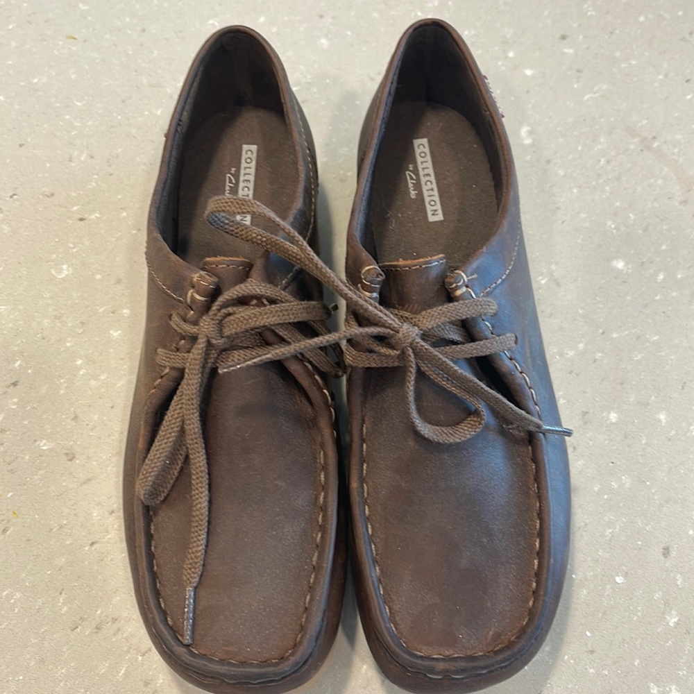 NWT Leather Clark Wallabee